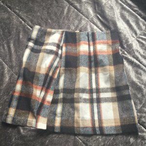 Plaid Mini Skirt